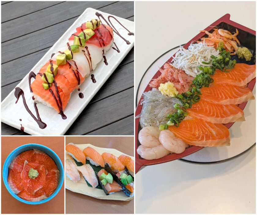 【駿河湾沼津サービスエリア上り線 とと丸食堂】 衝撃的な出会いで思わず恋に落ちる海鮮丼とチョコの新感覚!? 海鮮グルメが登場 さらに2/14より富士山サーモンと 旬の味を詰めた丼・寿司を販売開始