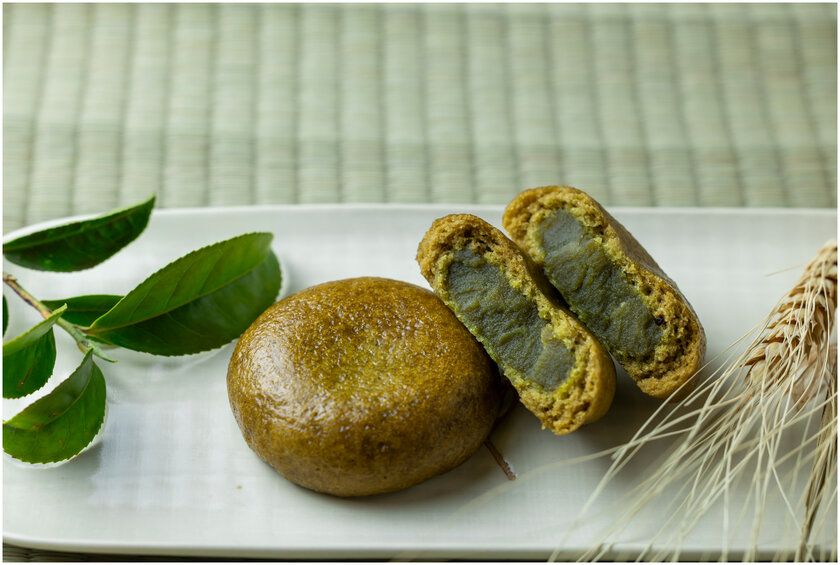 シリーズ初のフレーバーが登場! 黒麦まんじゅう本舗より静岡県産お茶を使用した 「静岡お茶まんじゅう」が季節限定で4/23より発売